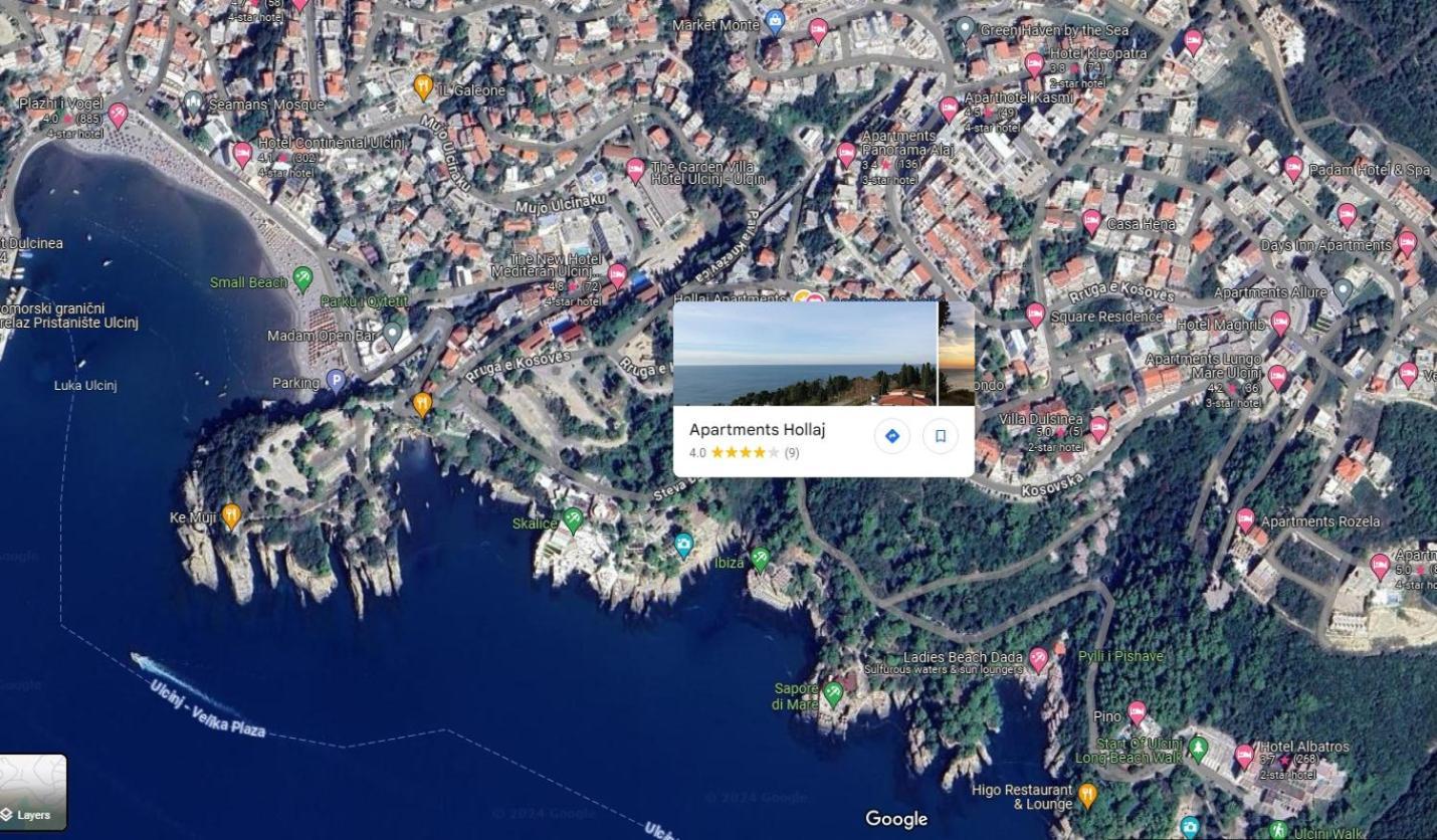 Apartments Hollaj Ulcinj Ngoại thất bức ảnh
